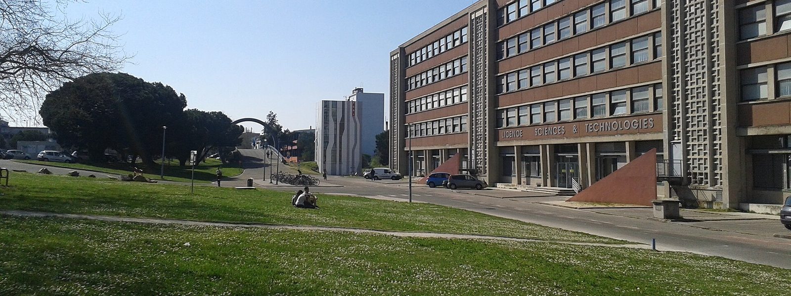 Le domaine universitaire de Talence, université de Bordeaux